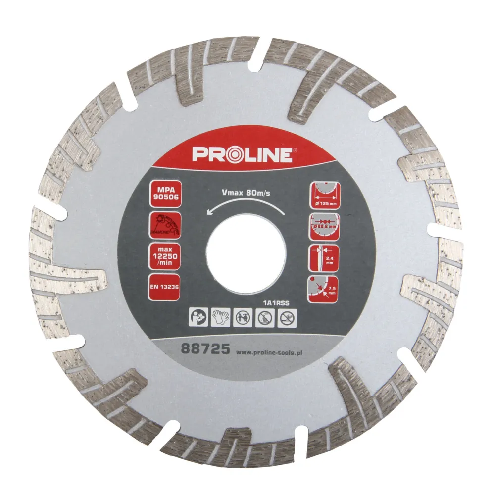 TARCZA DIAMENTOWA TURBO-T (BETON) 180*22.2 PROLINE