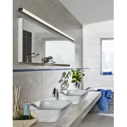 TOPAZ CZARNY OPRAWA ŚCIENNA KINKIET LED 35W NW 4000K 2975LM IP44 ALUMINIUM/ PVC