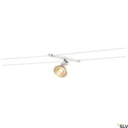COSMIC BIAŁY OPRAWA SYSTEMOWA ROPE REFLEKTOR 1X GX5.3/ 35W IP20 STAL/MOSIĄDZ