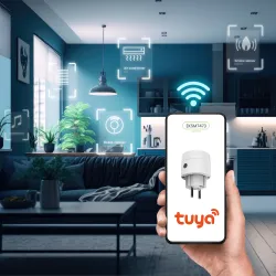 WTYCZKA WI-FI TUYA SMART POJEDYŃCZA 10A IP20 BIAŁY 12W LED IP20