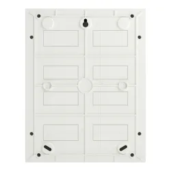 EASY9 ROZDZIELNIA PLASTIKOWA NT 24M 2X 12M N+PE 326X256X103 IP40 IK07 DRZWI DYMNE BIAŁY