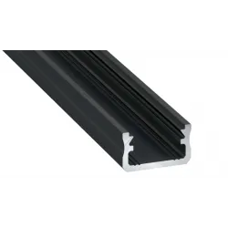 PROFIL LED LUMINES TYP A CZARNY ANODOWANY 2,02 M