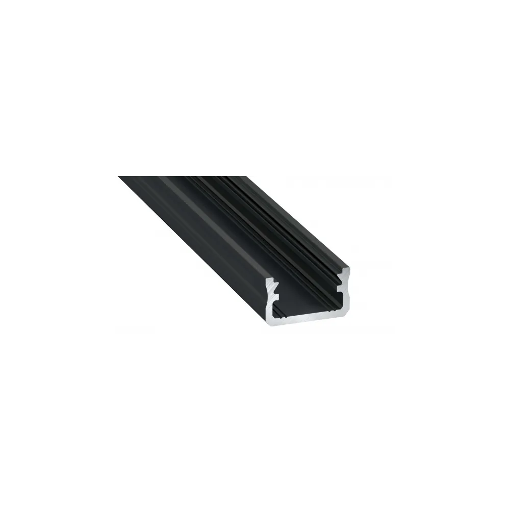 PROFIL LED LUMINES TYP A CZARNY ANODOWANY 2,02 M
