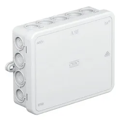 A 18 PUSZKA INSTALACYJNA NT 125X100X40 POKRYWA PEŁNA IP55 JASNOSZARY