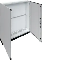 UNIVERS FR25S1 ROZDZIELNIA METALOWA STOJĄCA IP55/II IK10 1850X1300X275 +COKÓŁ 100 2XDRZWI PEŁNE SZAR
