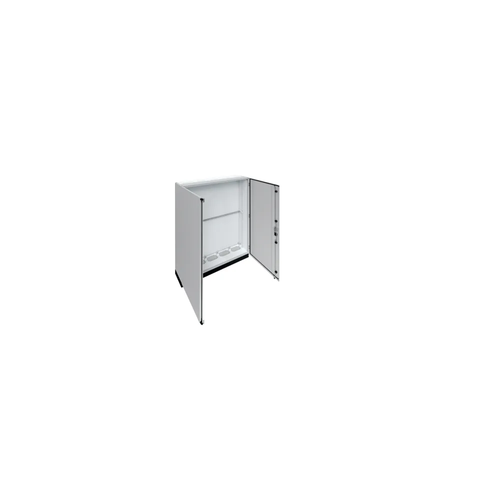 UNIVERS FR25S1 ROZDZIELNIA METALOWA STOJĄCA IP55/II IK10 1850X1300X275 +COKÓŁ 100 2XDRZWI PEŁNE SZAR