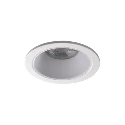 GLOZO DSO W/W BIAŁY PIERŚCIEŃ OPRAWY PUNKTOWEJ OKRĄGŁY 1X GX5.3/ GU10/ 10W IP20 ALUMINIUM