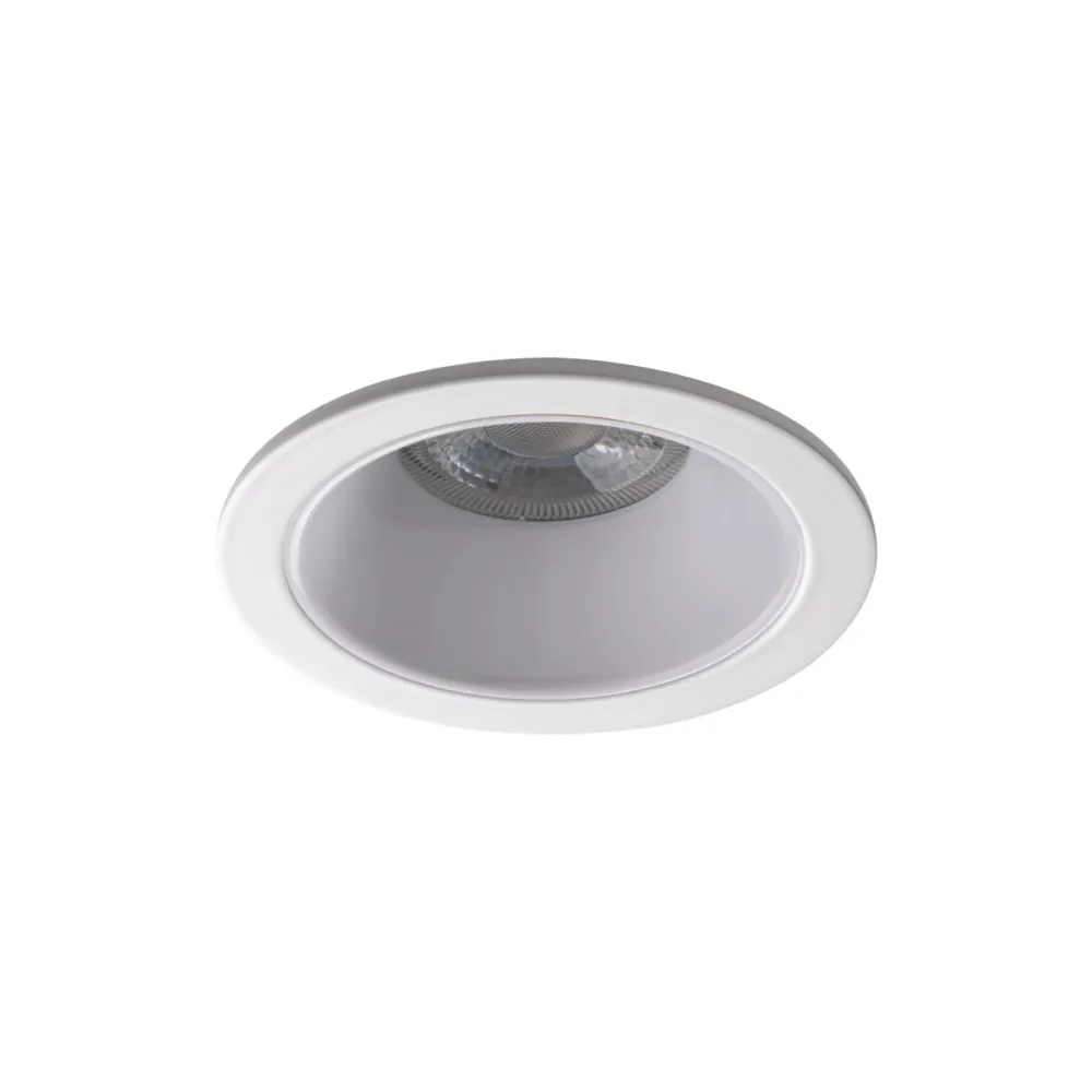 GLOZO DSO W/W BIAŁY PIERŚCIEŃ OPRAWY PUNKTOWEJ OKRĄGŁY 1X GX5.3/ GU10/ 10W IP20 ALUMINIUM