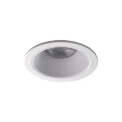 GLOZO DSO W/W BIAŁY PIERŚCIEŃ OPRAWY PUNKTOWEJ OKRĄGŁY 1X GX5.3/ GU10/ 10W IP20 ALUMINIUM