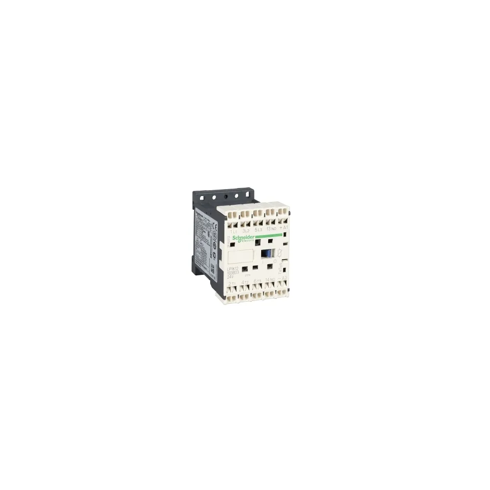 Schneider Electric Stycznik mocy TeSys K 6A 3P 1NC cewka 24VDC zaciski sprężynowe, LP4K06013BW3