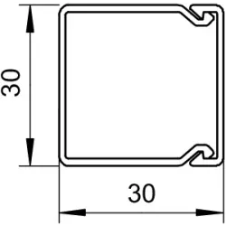 WDK30030CW KANAŁ INSTALACYJNY