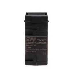 TI- 50/5 PRZEKŁADNIK PRĄDOWY 50/5A 1.5VA KL.1 FI22