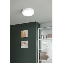 FUEVA-Z BIAŁY OPRAWA SUFITOWA PLAFON NT LED 16.5W 2700K-6500K 2250LM FI210 IP44 STAL/ TWORZYWO
