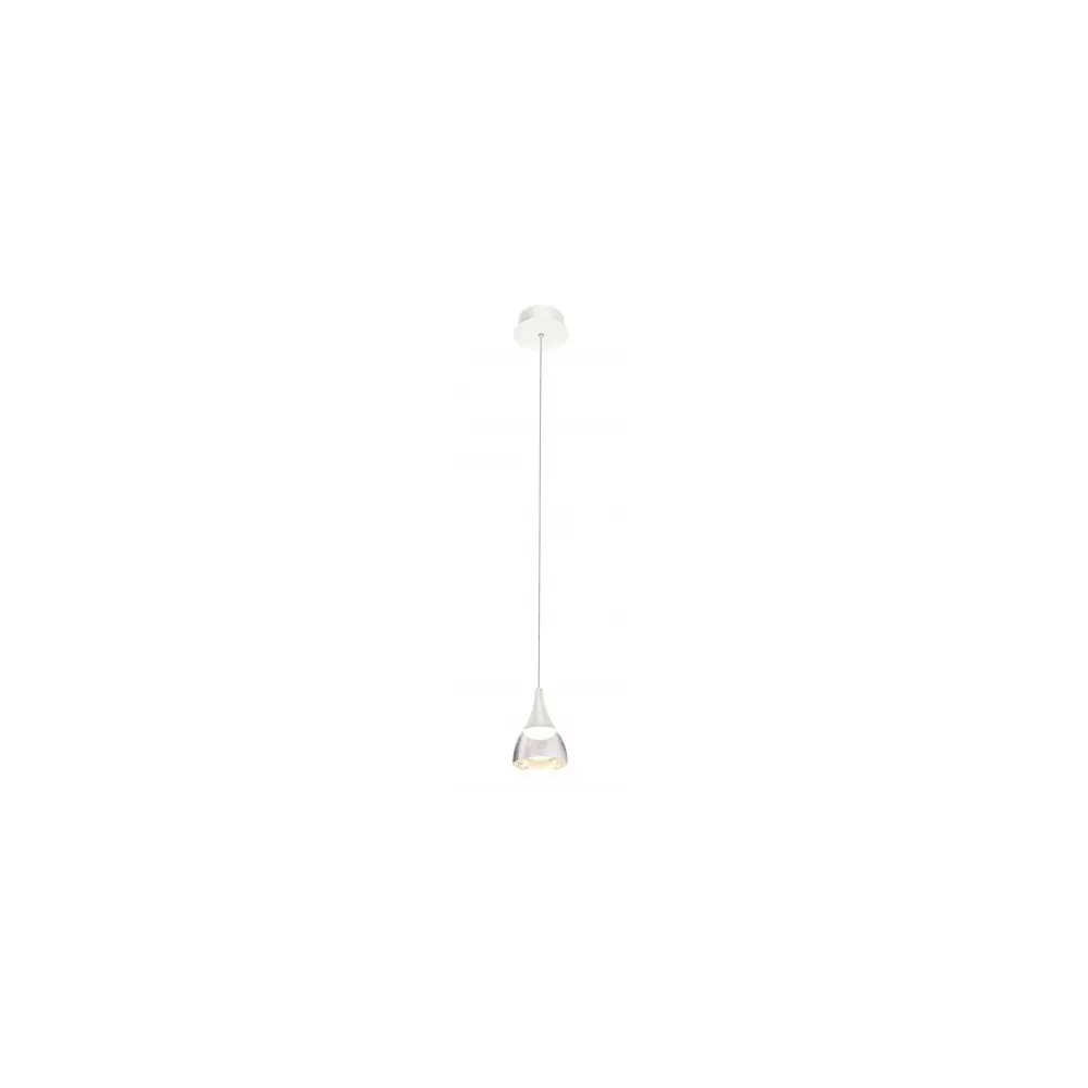 DALMATIA BIAŁY OPRAWA WISZĄCA LED 6W WW 3000K 357LM IP20 ALUMINIUM/ AKRYL