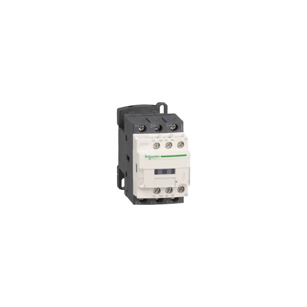 Schneider Electric Stycznik mocy TeSys D AC3 9A 3P 1NO 1NC cewka 24VDC niski pobór zaciski oczkowo-pierścieniowe, LC1D096BL