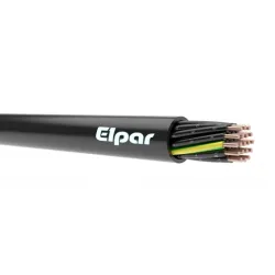 YKSY 30X  1.0 ŻO CZARNY KABEL SYGNALIZACYJNY DRUT 0.6/1KV KL.1 ŻYŁY BIAŁE