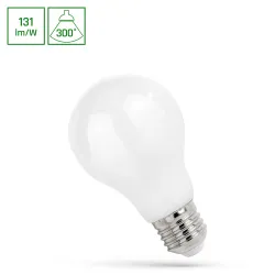ŻARÓWKA LED KULKA 11W E27 230V MLECZNA COG 827 WW 2700K 1450LM 300ST A60