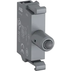 MLBL-07R BLOK LED 230V AC MONTAŻ CZOŁOWY ZACISKI ŚRUBOWE CZERWONY