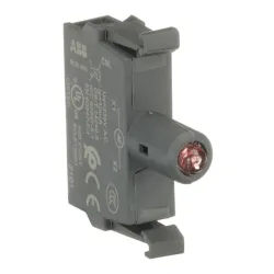 MLBL-07R BLOK LED 230V AC MONTAŻ CZOŁOWY ZACISKI ŚRUBOWE CZERWONY