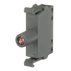 MLBL-07R BLOK LED 230V AC MONTAŻ CZOŁOWY ZACISKI ŚRUBOWE CZERWONY