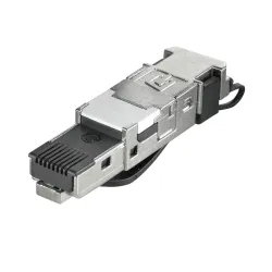 IE-PS-RJ45-FH-BK-A WTYK RJ45 MONTAŻ BEZNARZĘDZIOWY