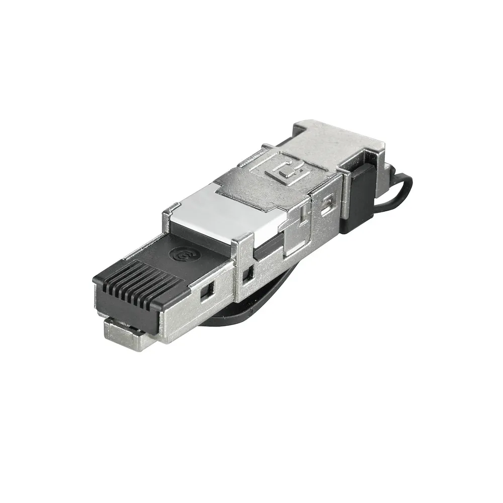 IE-PS-RJ45-FH-BK-A WTYK RJ45 MONTAŻ BEZNARZĘDZIOWY