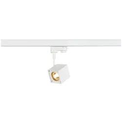 ALTRA DICE BIAŁY OPRAWA SYSTEMOWA TRACK REFLEKTOR 3F 1X GU10/ 50W  IP20 ALUMINIUM