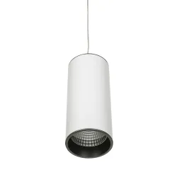 MOLDES BIG WH/GR PENDANT BIAŁY/ SZARY OPRAWA WISZĄCA LED 12W WW 3000K 820LM IP20 ALUMINIUM