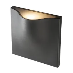 VILUA ANTRACYT OPRAWA ŚCIENNA KINKIET NT LED 17W WW 3000K 940LM 100ST IP54 ALUMINIUM/ SZKŁO
