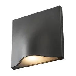 VILUA ANTRACYT OPRAWA ŚCIENNA KINKIET NT LED 17W WW 3000K 940LM 100ST IP54 ALUMINIUM/ SZKŁO