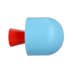 VISBY NIEBIESKI/ CZERWONY OPRAWA ŚCIENNA KINKIET NT 1X G9/ 40W IP20 METAL