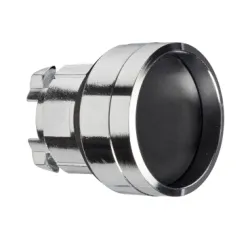 Schneider Electric Harmony XB4 Przycisk wpuszczony czarny samopowrotny bez podśw. metalowy bez oznaczenia, ZB4BA26
