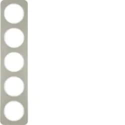 R.1 STAL SZLACHETNA/ BIAŁY METAL RAMKA 5X