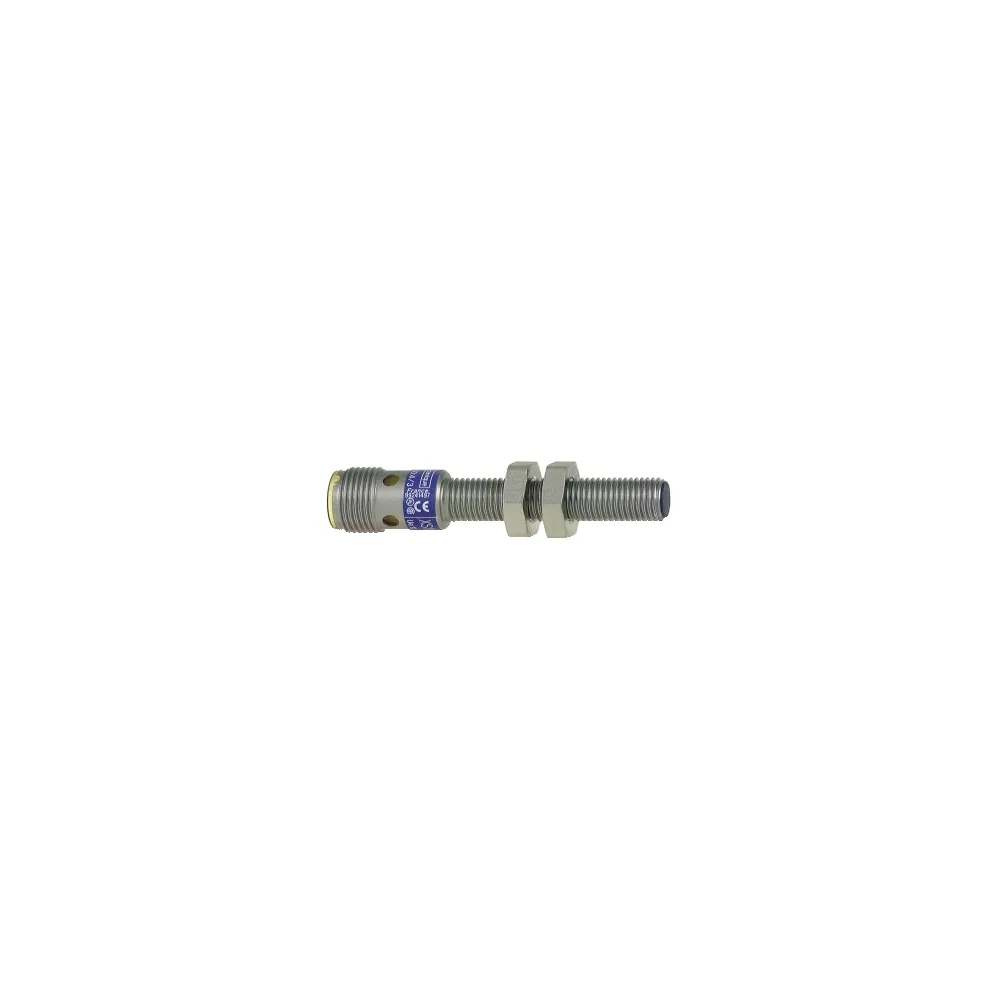 Schneider Electric OsiSense XS Czujnik indukcyjny M8 z wyjściem PNP 1NO+1NC 12/24V DC, konektor M12, XS1M08PC410D