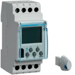 EG103V ZEGAR CYFROWY TYGODNIOWY 56 KROKÓW PROGRAMOWYCH 16A 1P 12-24V AC/DC + 230V AC