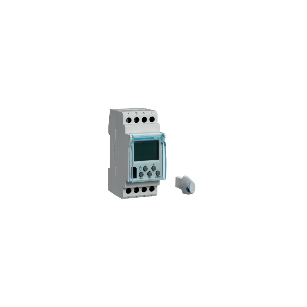 EG103V ZEGAR CYFROWY TYGODNIOWY 56 KROKÓW PROGRAMOWYCH 16A 1P 12-24V AC/DC + 230V AC