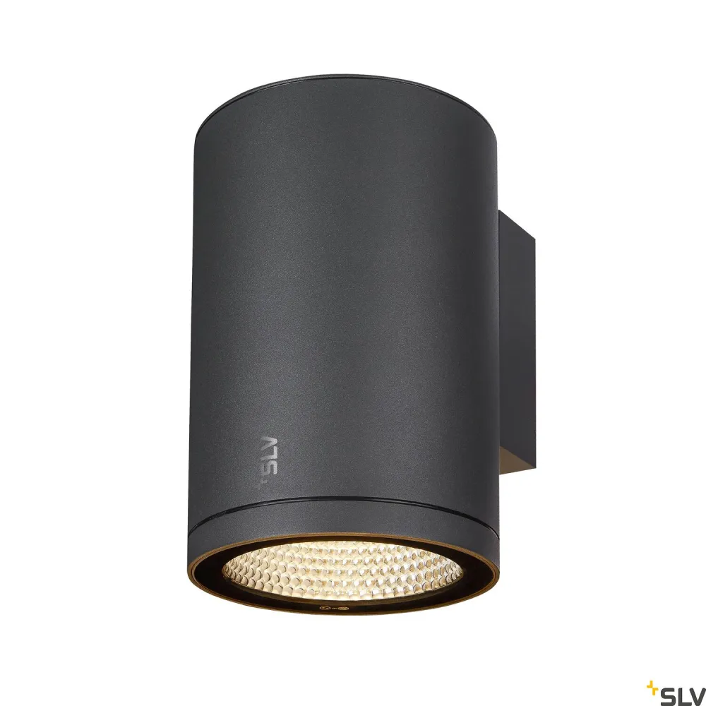 ENOLA ANTRACYT OPRAWA ŚCIENNA FASADOWA NT LED 36W 3000K/ 4000K 3300LM/ 3700LM IP65 ALUMINIUM/ SZKŁO