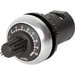 M22-R10K RMQ-TITAN POTENCJOMETR R10K 10KOHM FI22.5 TYTANOWY IK03 IP66