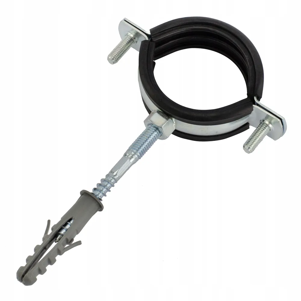 OBEJMA STALOWA Z GUMĄ EPDM KPL 6/4" 47-51 mm