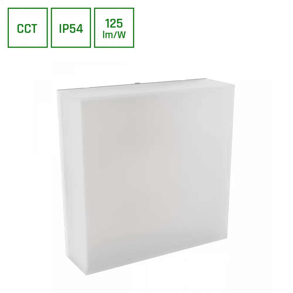 SCATOLO OPRAWA 20W 2500LM IP54 BIAŁA