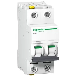 Schneider Electric Wyłącznik nadprądowy Acti9 iC60H-B10-2 B 10A 2-biegunowy, A9F06210