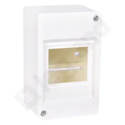 S-4 ROZDZIELNIA PLASTIKOWA NT 4M 1X 4M IP30 140X87X68 BEZ DRZWI BIAŁY