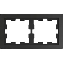 Schneider Electric Merten D-Life, ramka 2-krotna, łupek polerowany, MTN4020-6547