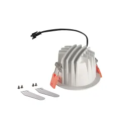 NUMINOS BIAŁY OPRAWA SUFITOWA PT LED 8.6W WW 3000K 730LM IP20/ IP44 ALUMINIUM/ TWORZYWO/ PC