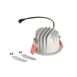 NUMINOS BIAŁY OPRAWA SUFITOWA PT LED 8.6W WW 3000K 730LM IP20/ IP44 ALUMINIUM/ TWORZYWO/ PC