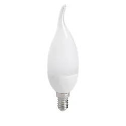 IDO LED SMD ŻARÓWKA LED ŚWIECZKA PŁOMYK 6.5/48W E14 230V MATOWA 840 NW 4000K 600LM 210ST BXS35