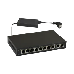 SWITCH 10-PORTOWY SG108 DO 8 KAMER IP