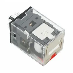 MKS3PIN-5 110VAC RELAY, PLUG-IN, 11-PIN, 3PDT, 10 A, MECH  LED INDICATOR, TEST BUTTON