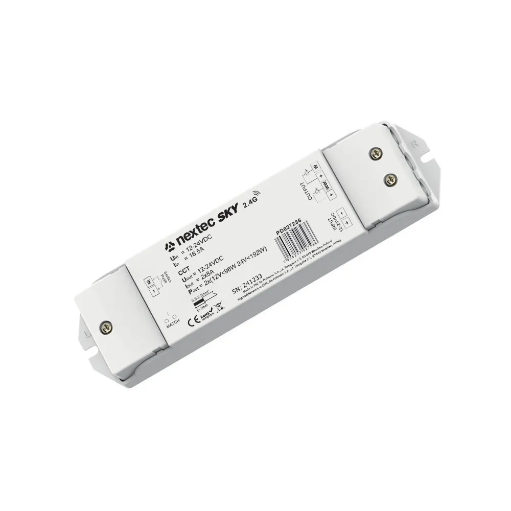 NEXTEC ODBIORNIK-STEROWNIK SKY CCT 12-24V 2X8A