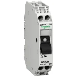 Schneider Electric Wyłącznik silnikowy miniaturowy GB 2A 1P+N, GB2CD07